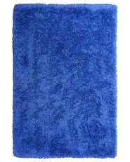 Preproga z visokim kosmatim vzorcem CIDE Modra 200 x 300 cm_746884