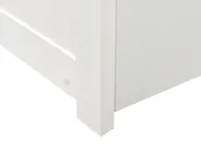 Bett mit 4 Schubladen OLENDON Kiefernholz Weiß 140 x 200 cm_954789