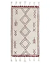 Rug KENITRA Off-White 80 x 150 cm Cotton
