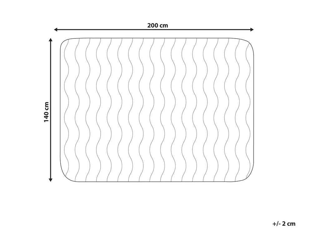 Microfibre Mattress Protector FRESHGUARD MICRO 140 x 200 cm (EU Double)_878117