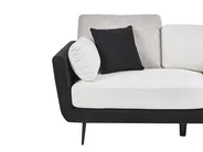 Sofa 3-Sitzer BOLGA Stoff Schwarz_1075154