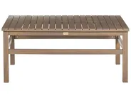 Lounge Set mit Tisch 4-Sitzer MANILA Akazienholz Dunkelbraun_862471