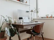 Desk Chair ROTTERDAM Faux Leather Black_817587