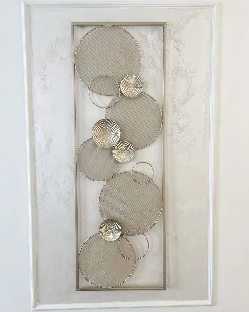 Wall Decor TUNGSTEN Metal 90 cm Gold_973737