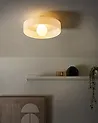 Deckenlampe LUGUSE Glas Weiß