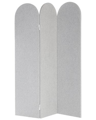Office Divider SLIMMY 120 x 160 cm Light Grey | Beliani.fi