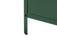 Outdoor-Küche 3er Set mit Spüle VILAMA Grün Metall_974377