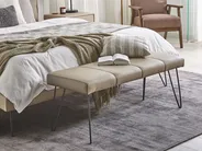 Polsterbank BETIN Kunstleder Sandbeige_796551