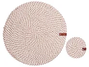 Placemats en onderzetters set PIPTURUS Jute Natuurlijk_946247