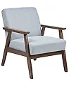 Sessel ASNES Stoff Hellgrau