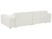 Modul Ecksofa 3-Sitzer HELLNAR Bouclé Cremeweiß linksseitig_911372