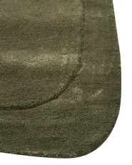Teppich BERANI Dunkelgrün 80 x 250 cm Viskose_904513