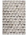 Teppich TAVAK Beige 160 x 230 cm Echtleder