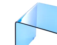 Couchtisch KENDALL Sicherheitsglas Blau_1049656