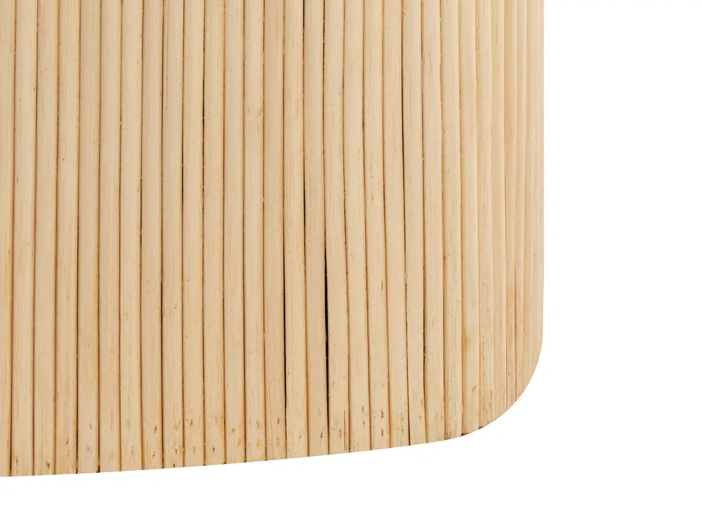 Couchtisch 2er Set SALANTI mit Stauraum Rattan Naturfarben_926361