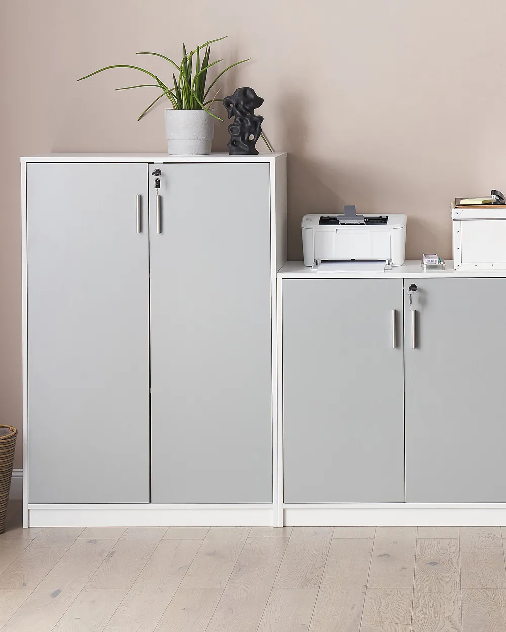 Storage Unit ZEHNA Light Grey_885512