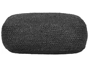Pouffe ISARDA Jute Black_942396
