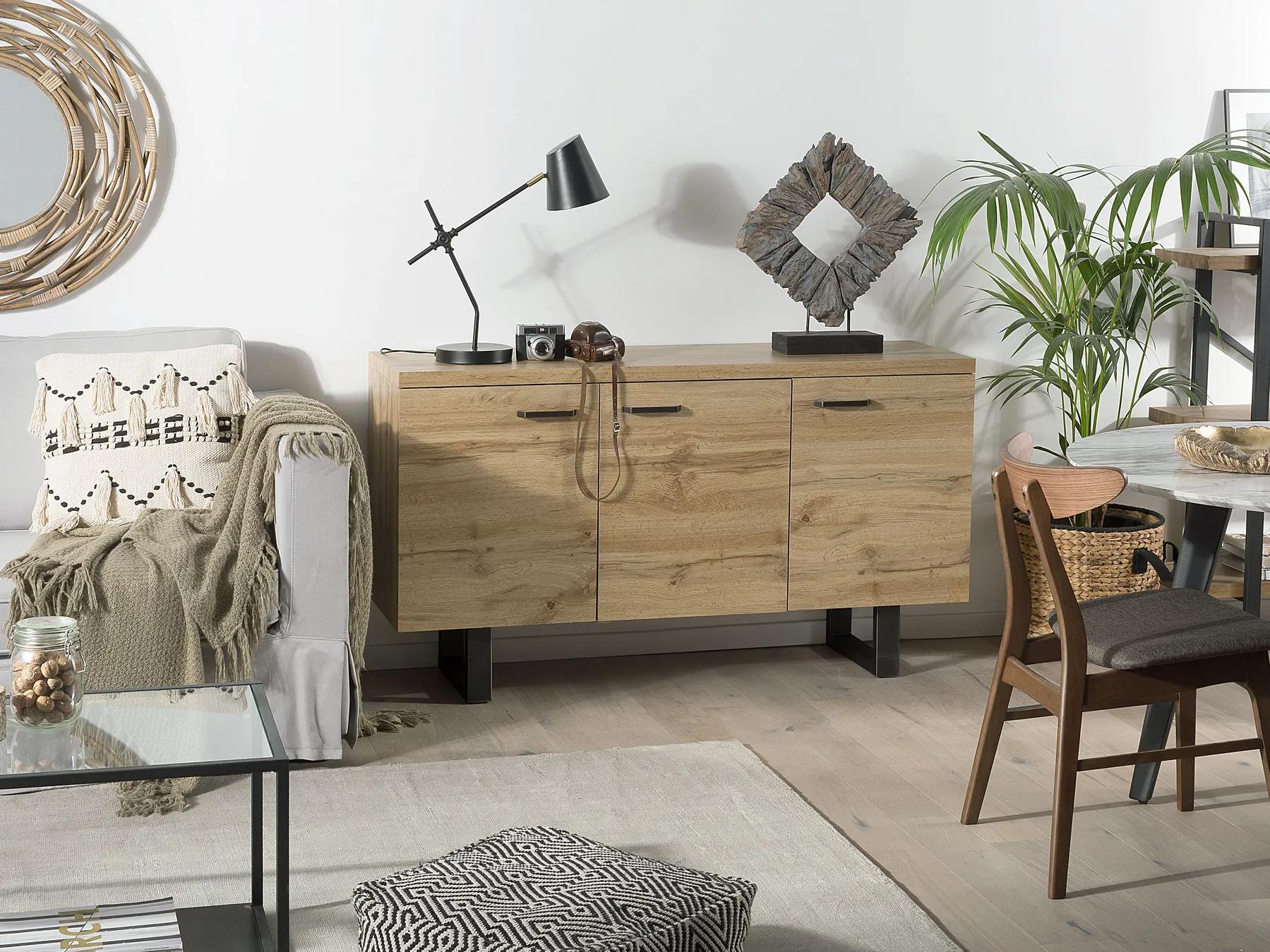 Cabinet TIMBER Light Brown_758039
