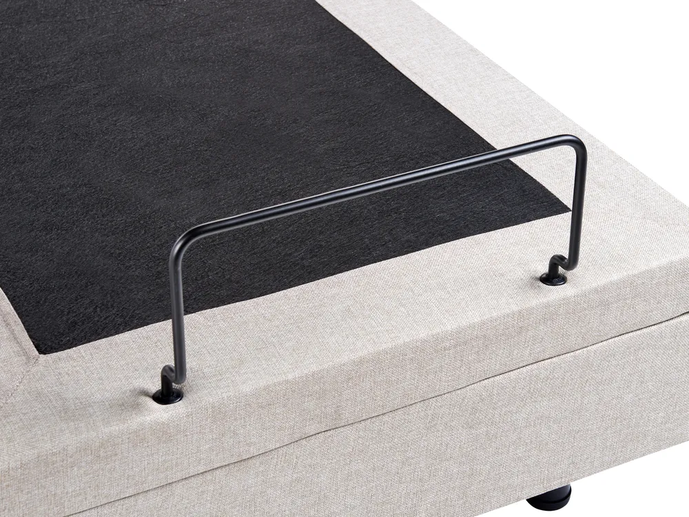 Nastavljiva postelja brez vzglavja Blago DUKE 80 x 200 cm Bež_951701