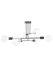 Deckenlampe KIDANE Metall Schwarz_818237