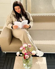 Garden Sofa 2 Seater ROVIGO Beige_1068687