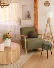 Armchair LESJA Fabric Green_945744