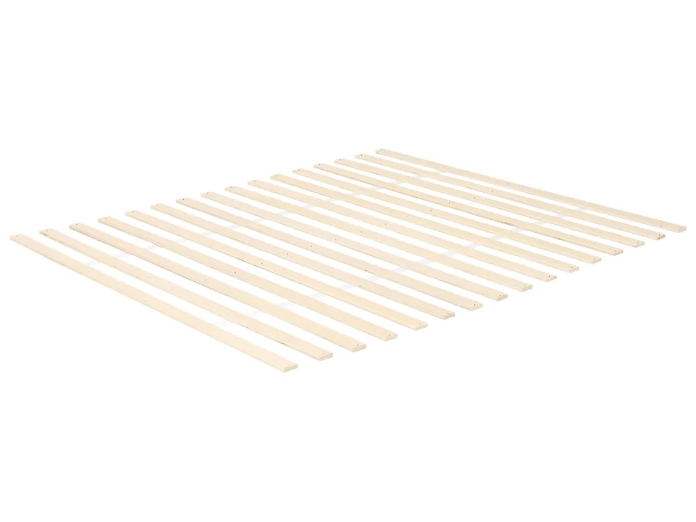 Bett mit Lattenrost Kiefernholz MADONE 140 x 200 cm Weiß_1135756