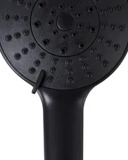 Shower Head and Hose Kit UCHIZA 5-function Black_989249