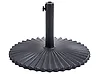 Parasol Base CAREZZA Round Black 21 kg