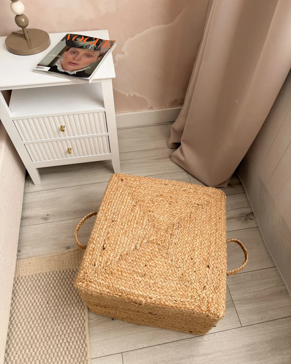 Pouf DHADAR Jute Naturfarben_1177525