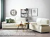 Sofa Set 5-Sitzer VOGAR Kunstleder Cremeweiß