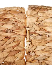 Weihnachtsbaumkragen FLATEYRI 45 cm Wasserhyazinthe Naturfarben_880254