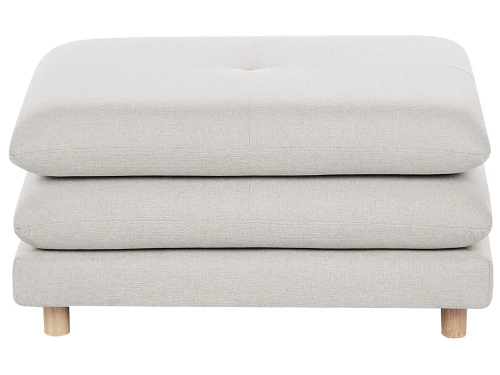 Ottomane HEDEN Stoff Beige_950561
