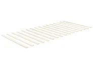 Bed Pine Wood GIVERNY 90 x 200 cm (EU Single) White_925053