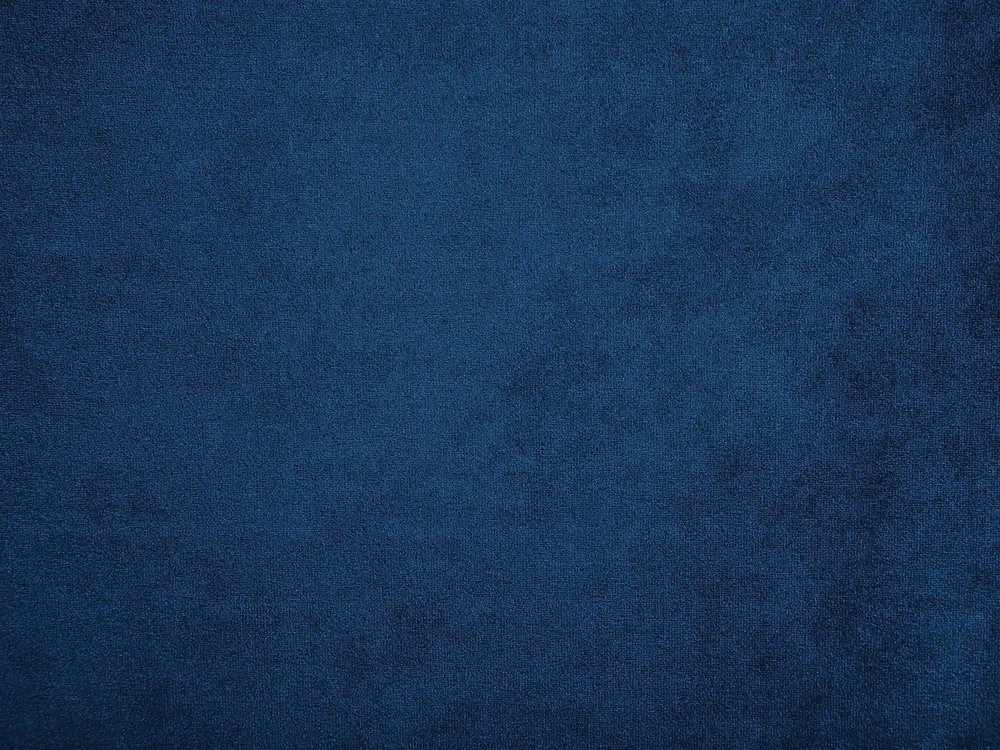 Bett mit Lattenrost Samtstoff FITOU 160 x 200 cm Dunkelblau_710107