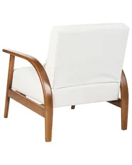 Sessel SKARA Kunstleder Cremeweiß_927272
