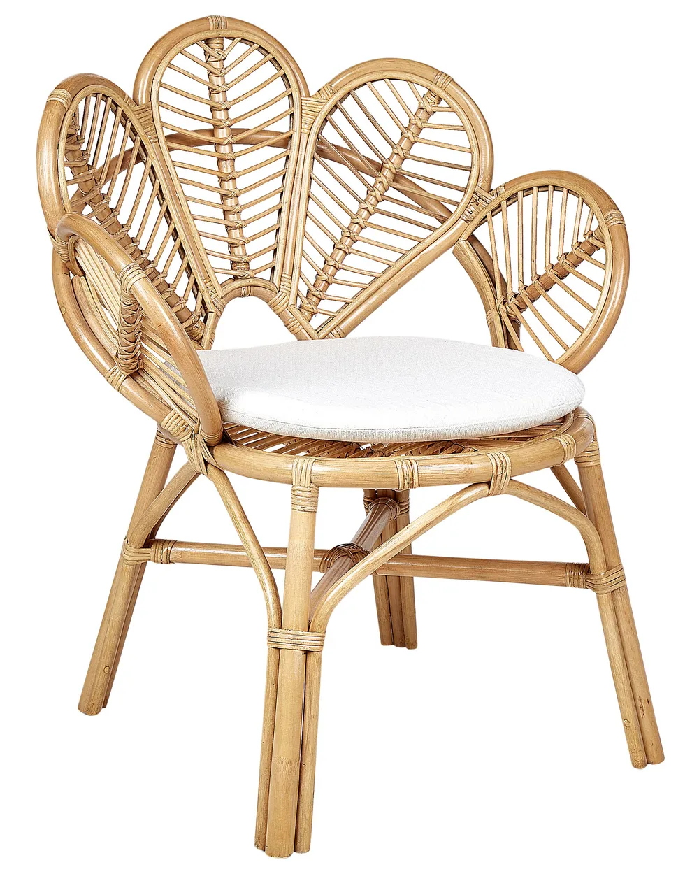 Pfauenstuhl FLORENTINE II Rattan Naturfarben