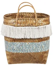 Basket MESUJI Bamboo Wood Natural_849857