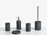 5-Piece Bathroom Accessories Set SEPAHUA Black_996797