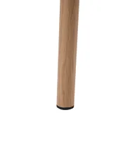 Set van 2 eetkamerstoelen ZANE Stof Groen_1042489