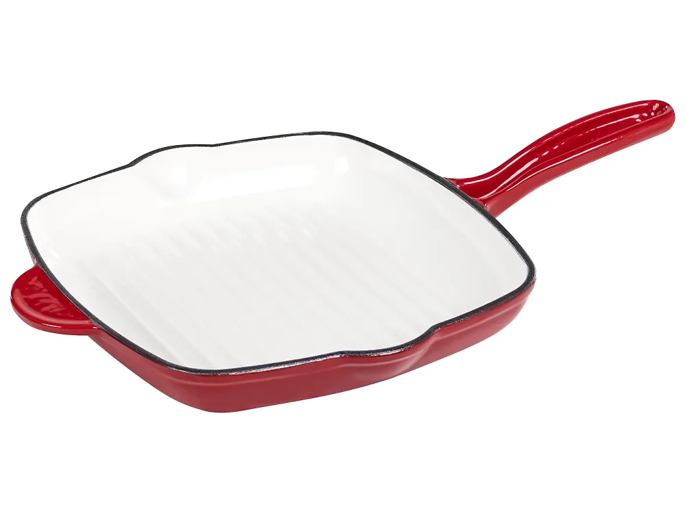 8 Piece Cast Iron Set FEURA Red_1170421