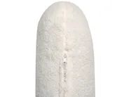 Ecksofa 3-Sitzer SIMOS Bouclé Weiß rechtsseitig_927966
