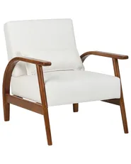 Sessel SKARA Kunstleder Cremeweiß_927270