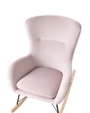 Rocking Chair ELLAN Velvet Pink_822935