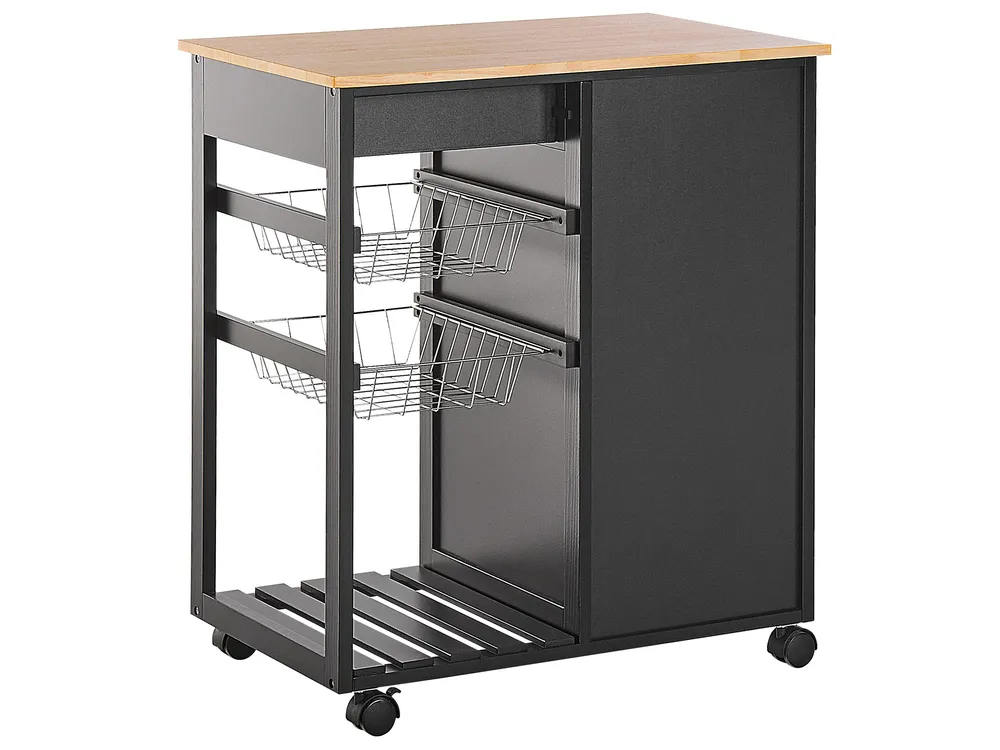 Kitchen Trolley BOVES Black_817394