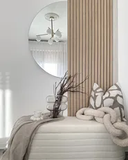 LED-Badezimmer-Spiegel LOUE 50 cm 100 cm Silber_940517
