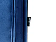 Ausziehbett Samtstoff MONTARGIS 90 x 200 cm Marineblau_827019