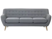 Sofa 3-Sitzer MOTALA Stoff Hellgrau_259620