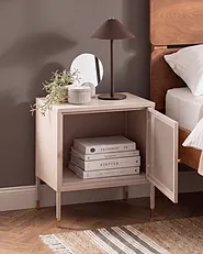 Nachttisch OSSETT Metall Beige_1160924