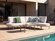 Set of 3 Outdoor Cushions CATAPLA Plant Pattern 45 x 45 cm Green_1182342